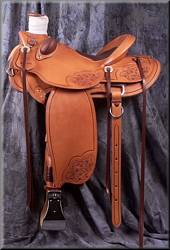 You might want to set this one in the house for awhile before throwing it on a horse.